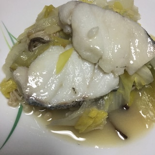 鱈と白菜の白味噌煮
